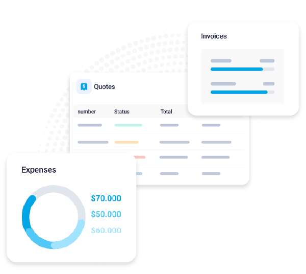 Easily track orders, billing, and client case progress Easily track orders, billing, and client case progress